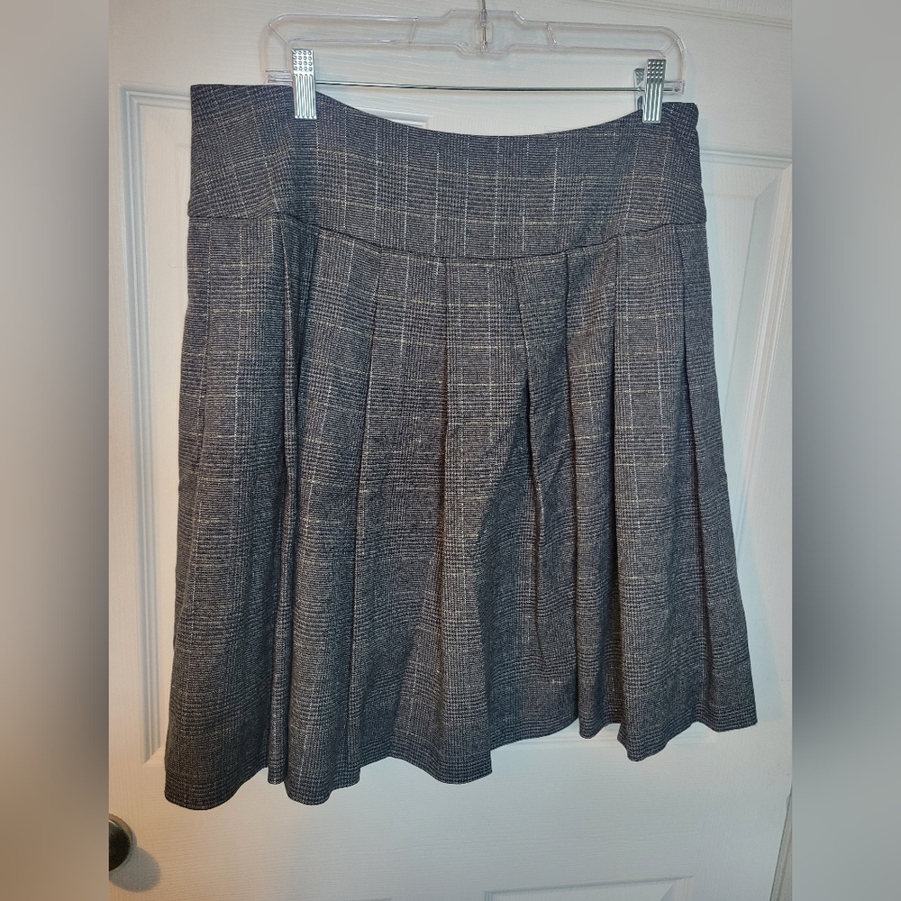 Victor Alfaro Skirt 12 School Girl Plaid Pleated Preppy Girly Academic